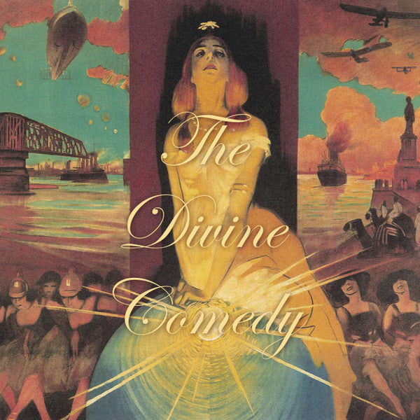Image of Front Cover of LP - VG+/VG+ - THE DIVINE COMEDY, Foreverland (Divine Comedy Records Ltd; DCRL107LP, Europe 2016, Gatefold, Inner, 180 Gram), Hype Sticker On Back Sleeve,  - 3146182S