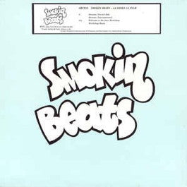 Image of Front Cover of 12" - /G - SMOKIN BEATS, Dreams (Smokin Beats; SMB/010, UK 1996, Stickered Company Sleeve), Lots of hairlines/marks across both sides., Seminal '96 4x4 UKG. Chunky garage beats, and huge bassline, with smooth chords. Sure to destroy any floor!A1 Dreams (Vocal Club)A2 Dreams (Instrumental)AA1 Welcome To The Jazz WorkshopAA2 Workshop Beats - 3746528S