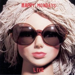 Image of Front Cover of 2xLP - VG/VG - HAPPY MONDAYS, Live (Factory; FACT 322, UK 1991, Gatefold), Light marks, edge & ring wear, sticker damage,  - 4246138S