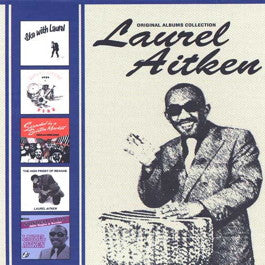 Image of Front Cover of 5xCD - VG+/VG - LAUREL AITKEN, Original Albums Collection (Pressure Drop; PDROPBOX25, UK 2014, Box Set, Booklet), ,  - 3216224C
