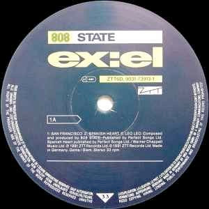 Image of Label Cover of 2xLP - VG/VG+ - 808 STATE, ex:el (ZTT; ZTT6D, Europe 1991, Picture Sleeve), ,  - 3126143E