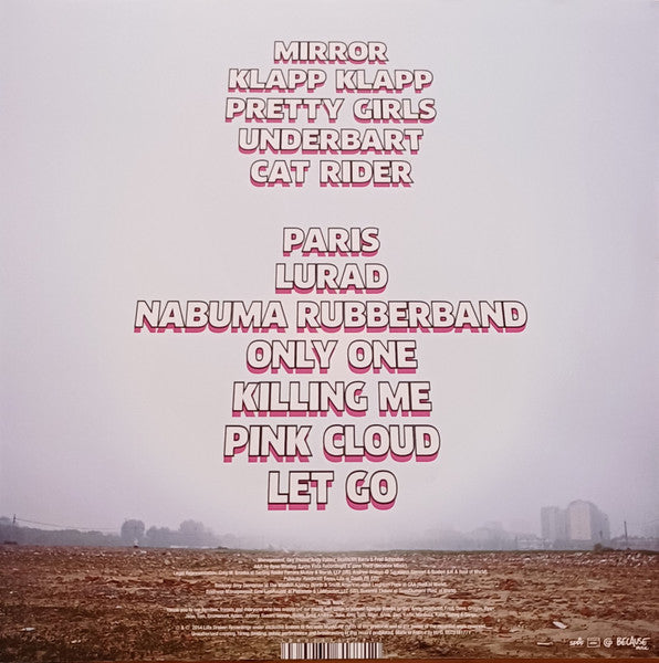 Image of Back Cover of LP - VG+/VG - LITTLE DRAGON, Nabuma Rubberband (Rep; B0020210-01, UK 2014), Strong VG,  - 2126330E