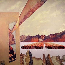 Image of Front Cover of LP - VG+/VG+ - STEVIE WONDER, Innervisions (Tamla Motown; T 326L, US 2000s Reissue, Gatefold), Still in opened shrink. One or two of the faintest hairlines. Overall great copy,  - 3526310E