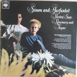 Image of Front Cover of LP - VG/VG+ - SIMON AND GARFUNKEL, Parsley, Sage, Rosemary And Thyme (CBS Orange/Yellow; 32031, UK 1970s Reissue), ,  - 2646060S