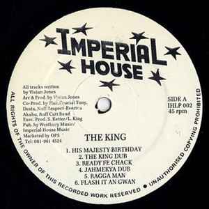 Image of Label of 3624328E: LP - VIVIAN JONES, The King (Imperial House; IHLP 002 , UK 1992)   VG+/VG+