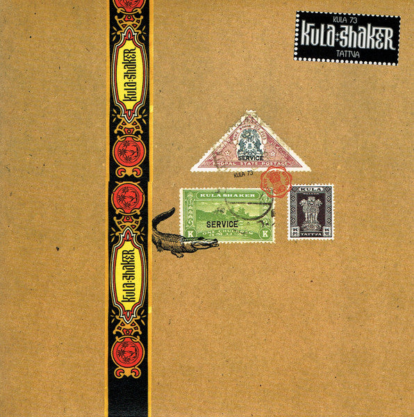 Image of Front Cover of 7" - VG+/VG - KULA SHAKER, Tattva (Columbia; KULA 73, Europe 1996, Picture Sleeve, Orlake Pressing), Cosmetic scuff on A side.,  - 4316470C