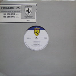 Image of Front Cover of 12" - VG/VG+ - FINGERS INC, I'm Strong (R & S Records; RS 901, Belgium 1990, Picture Sleeve), original sleeve - good shape all-round!,  - 2646135S