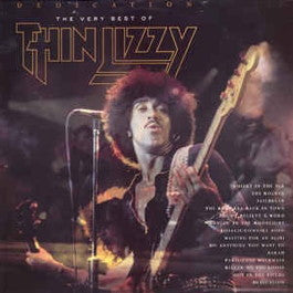 Image of Front Cover of LP - VG/VG - THIN LIZZY, Dedication: The Very Best Of Thin Lizzy (Vertigo; 848 192-1, UK 1991), Light hairlines, Wear to sleeve edges,  - 2316343C
