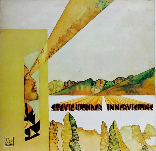 Image of Front Cover of LP - VG+/G+ - STEVIE WONDER, Innervisions (Tamla Motown; IM-46024, Portugal 1979 Reissue, Gatefold), Marks to disc.,  - 3516393C