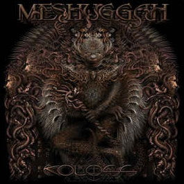 Image of Front Cover of 3844033S: 2xLP - MESHUGGAH, Koloss (Nuclear Blast; NB 2388-7, Germany 2012, Gatefold, Black Inners & Poster, Ltd Edition White Vinyl) Strong VG+. No Ltd Ed Number Sticker. With Poster.  VG+/VG+