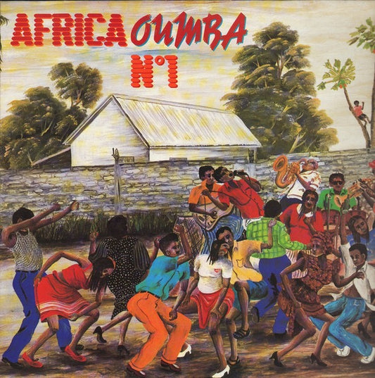 Image of Front Cover of LP - VG+/VG+ - VARIOUS, Africa Oumba No 1 (Blue Silver; 8260, France 1987), ,  - 4216394C