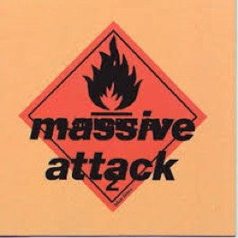 Image of Front Cover of LP - NEW/NEW - MASSIVE ATTACK, Blue Lines (UMC; 5700960, UK 2016 Reissue, Inner, 180 Gram Vinyl.), ,  - 2336100E