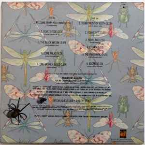 Image of Back Cover of LP - VG/VG - ALICE COOPER, Welcome To My Nightmare (Anchor; ANCL 2011, UK 1975, Laminated Sleeve, Inner), ,  - 3926384E
