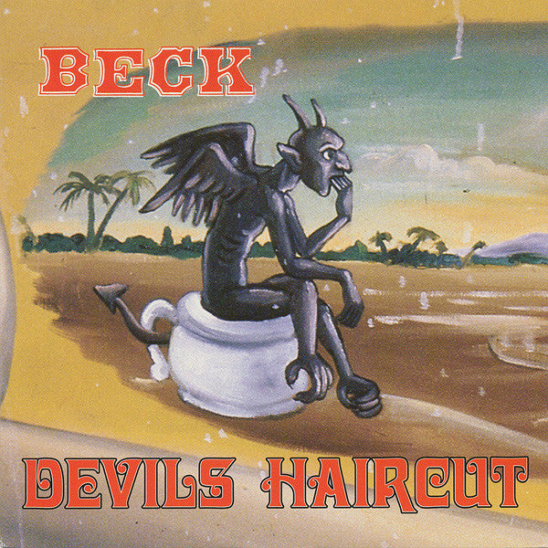 Image of Front Cover of 7" - VG/VG+ - BECK, Devils Haircut (Geffen Records; GFS 22183, UK 1996, Picture Sleeve), Damage To Sleeve Opening,  - 1826283E
