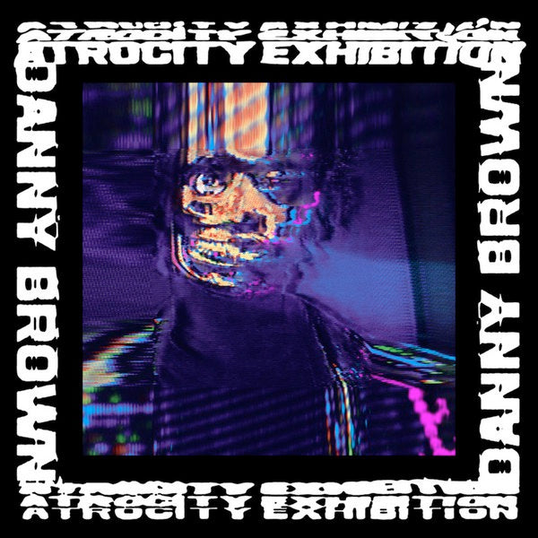Image of Front Cover of 2xLP - VG+/VG+ - DANNY  BROWN , Atrocity Exhibition  (Warp ; WARPLP276, UK 2016, 2 Inners), ,  - 2746248S