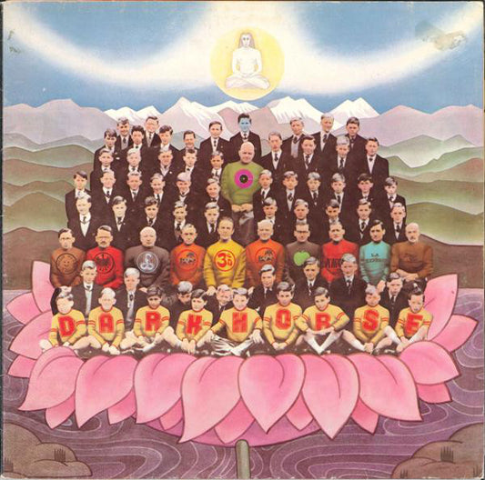 Image of Front Cover of LP - VG+/VG - GEORGE HARRISON, Dark Horse (Apple Blue/Grey Labels; PAS10008, UK 1974, Gatefold, Inner & Insert, First Pressing), ,  - 3126239E