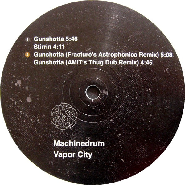 Image of Label Cover of 12" - VG/VG+ - MACHINEDRUM, Gunshotta Ave. (Ninja Tune; ZEN12373, UK 2013, Picture Sleeve), ,  - 4914353C