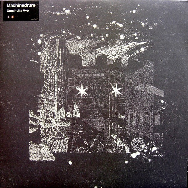 Image of Front Cover of 12" - VG/VG+ - MACHINEDRUM, Gunshotta Ave. (Ninja Tune; ZEN12373, UK 2013, Picture Sleeve), ,  - 4914353C