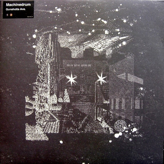 Image of Front Cover of 12" - VG/VG+ - MACHINEDRUM, Gunshotta Ave. (Ninja Tune; ZEN12373, UK 2013, Picture Sleeve), ,  - 4914353C