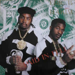 Image of Front Cover of LP - G+/G+ - ERIC B & RAKIM, Paid in Full (4th &B'Way; BRLP 514, UK 1987), Edgewear, partial seam split on spine (frayed). Many light hairlines. ,  - 3826244E