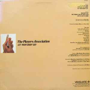Image of Back Cover of LP - VG+/VG+ - THE  PLAYERS ASSOCIATION, Let Your Body Go! (Vanguard; VSD 79441, US 1981), ,  - 3546192S