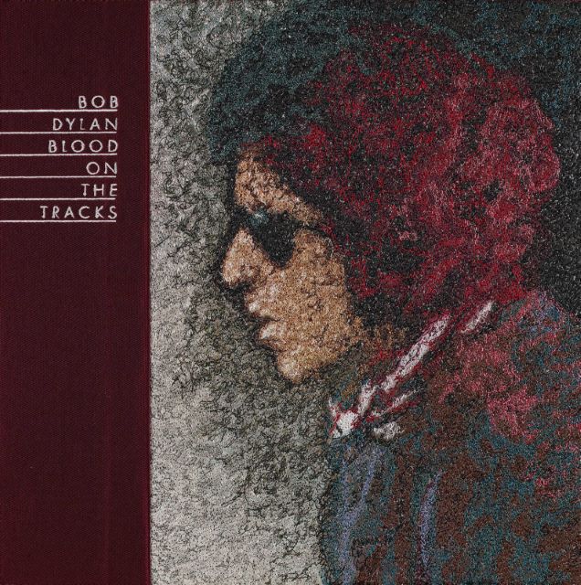 Image of Front Cover of LP - NEW/NEW - BOB DYLAN, Blood On The Tracks (Columbia; 88697159481, Europe 2007 Reissue, 180 Gram Vinyl), , Inevitably, when critics praise a new Dylan album, they label it the "best since Blood on the Tracks," and with good reason. Inspired by a crumbled marriage, and recorded after a tour with The Band had apparently re-ignited his creativity, Blood is among Dylan's masterpieces. The album's epic songs are well known, but its real high points are the shorter numbers - You're a Bi