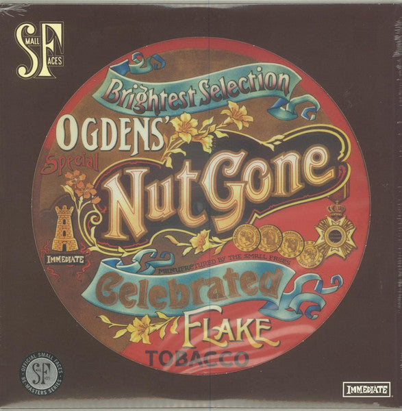 Image of Front Cover of LP - EX/VG+ - THE SMALL FACES, Ogdens Nut Gone Flake (Charly; CHARLY 114 L, UK 2013 Reissue, Die Cut Sleeve, Mono, Picture Disc), Still In Stickered Shrinkwrap,  - 2726060E