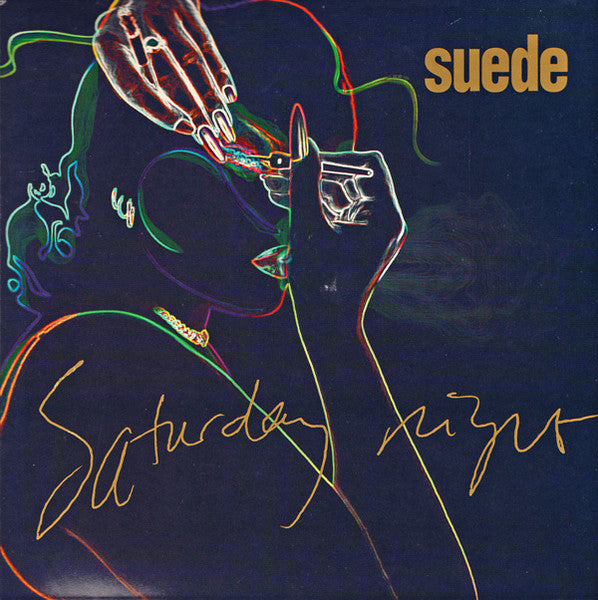 Image of Front Cover of 2x7" - VG/VG - SUEDE, Saturday Night / Beautiful Ones (Nude Records; NUD 24S, UK 1997, Gatefold), Just pressure/storage type mark to side 3. Minor wear to sleeve.,  - 2916359C