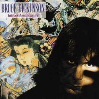 Image of Front Cover of LP - VG/G+ - BRUCE  DICKINSON , Tattooed Millionaire  (EMI; EMC 3574, UK 1990, Inner), ,  - 2326290E