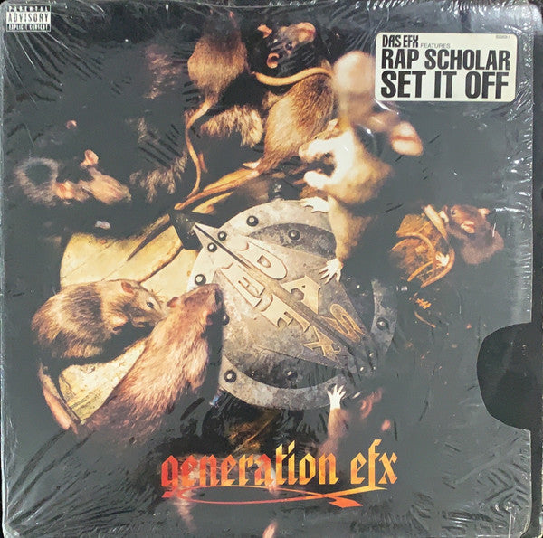 Image of Front Cover of LP - VG/G+ - DAS EFX, Generation EFX (EastWest; 62023-1, US 1998, Picture Sleeve, Insert), ,  - 3746400S