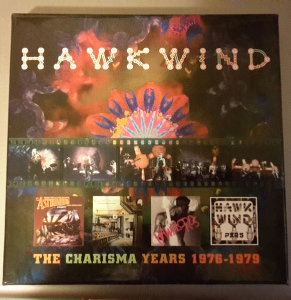 Image of Front Cover of 4xCD - VG+/VG - HAWKWIND, The Charisma Years 1976-1979 (Atomhenge; ATOMCD41041, UK 2016, Clamshell Box Set, Poster), ,  - 3216287C