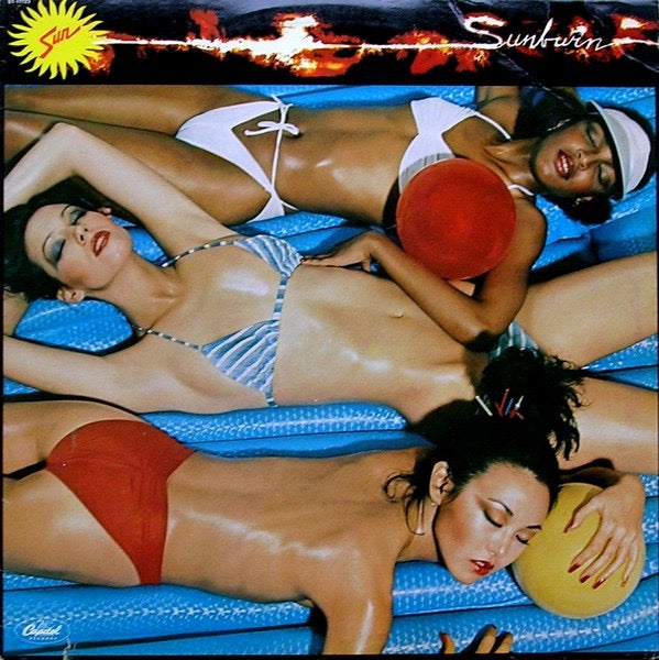 Image of Front Cover of LP - G+/VG - SUN, Sunburn (Capitol; ST-11723, US 1978, Inner), Surface tear to front sleeve. Split inner.,  - 4416049C