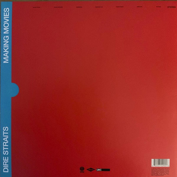 Image of Back Cover of LP - NEW/NEW - DIRE STRAITS, Making Movies (Mercury; 3752905, Europe Reissue, Inner), ,  - 1416468C