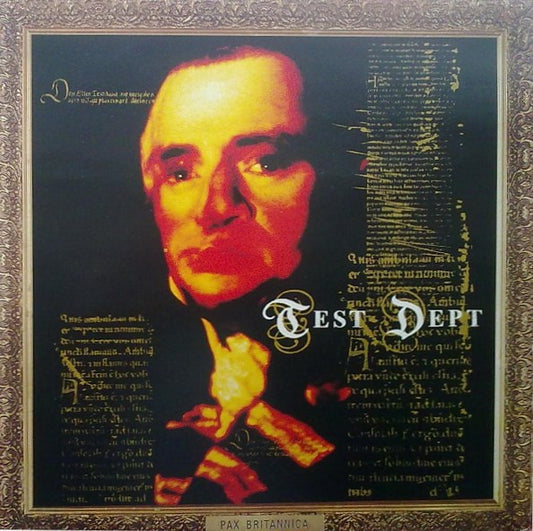 Image of Front Cover of LP - VG/VG+ - TEST DEPT., Pax Britannica (Ministry Of Power; MOP6, UK 1991, Inner ), Strong VG+, Split Seam,  - 2826063E