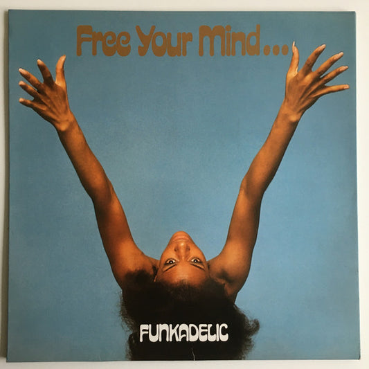 Image of Front Cover of 3015272C: LP - FUNKADELIC, Free Your Mind And Your Ass Will Follow (Westbound Records; SEW 012, Germany 1990 Reissue, Gatefold) Small seam split to top seam. Disc is glossy and clean.  VG/VG+