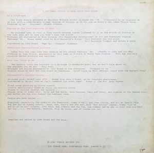 Image of Back Cover of LP - VG+/VG+ - THE RUTS, Grin and Bear It (Virgin; V 2188, UK 1980, No Insert), ,  - 2646237S