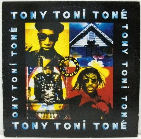 Image of Front Cover of LP - G+/G - TONY! TONI! TON !, Sons Of Soil (Polydor; 514 933-1, UK 1993, Picture Sleeve, Inner), Record very marked and scuffed throughout. Some deeper marks click. Sleeve has heavy wear and creasing at edges,  - 3016346C