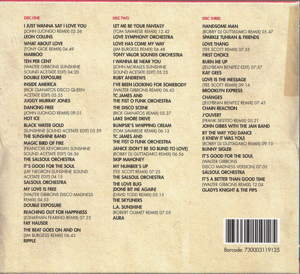 Image of Back Cover of 3xCD - VG+/EX - VARIOUS, The Men In The Glass Booth  (Bbe; bbe191ccd , UK 2017, Box Set), ,  - 1656162S