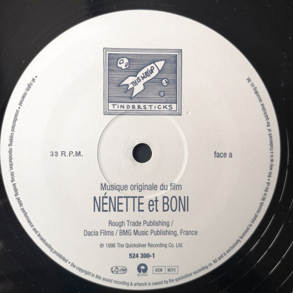TINDERSTICKS, Nenette Et Boni (This Way Up; 524300, UK 1996, Inner 