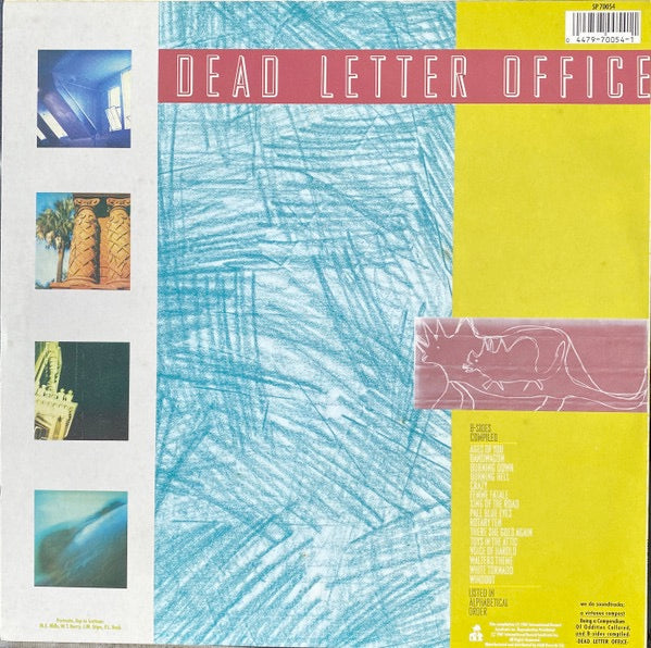 Image of Back Cover of 5144344S: LP - R.E.M., Dead Letter Office (IRS; SP 70054, UK 1988, Inner)   VG+/VG+