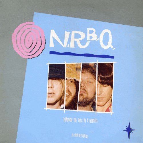 Image of Front Cover of 3645397S: LP - NRBQ, Through The Eyes Of A Quartet (Demon Records; FIEND 57, UK 1987) Faint ring wear and staining.  VG/VG+