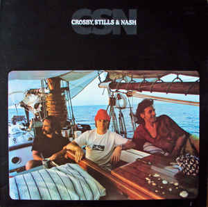 Image of Front Cover of LP - VG/VG - CROSBY, STILLS & NASH, CSN (Atlantic; K50369, UK 1977, Textured Sleeve, Inner), Writing On Front Sleeve,  - 3546087S