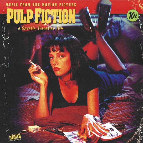 Image of Front Cover of LP - VG+/VG+ - VARIOUS, Pulp Fiction (Music From The Motion Picture) (MCA Records; 0008811110314, Europe 2000s Reissue, 180g Vinyl, No "www.gz.." In Runout), ,  - 2946112S