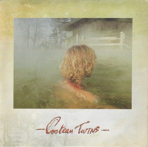 Image of Front Cover of 7" - G+/VG - COCTEAU TWINS, Peppermint Pig / Laugh Lines (4AD; AD303, UK 1983, Picture Sleeve), Water Damage To Sleeve,  - 4226108E