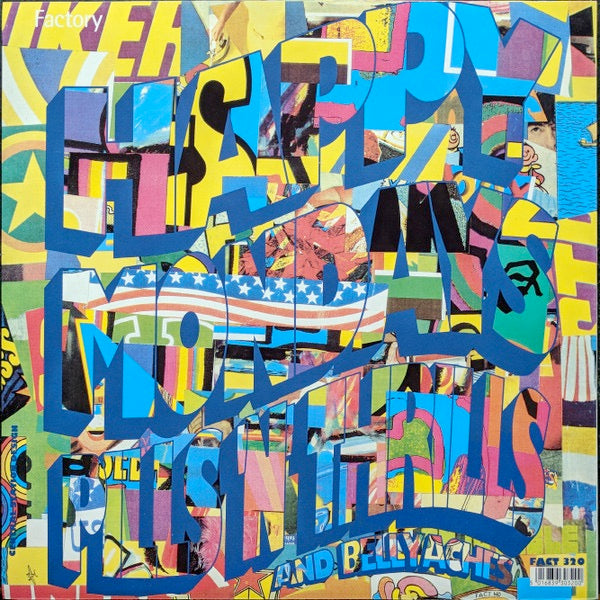 Image of Back Cover of 4945022S: LP - HAPPY MONDAYS, Pills 'N' Thrills And Bellyaches (Factory ; FACT 320, UK 1990 Reissue, Inner) Light scratches and hairlines, edge wear  VG/VG