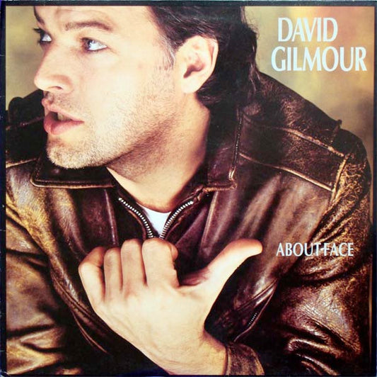 Image of Front Cover of 4914160C: LP - DAVID GILMOUR, About Face (Harvest Green; SHSP 24-0079-1, UK 1984, Inner)   VG/VG+