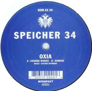 Image of Front Cover of 12" - G+/VG - OXIA, Speicher 34 (Kompact Extra; KOM EX 34, Germany 2006, Company Sleeve), strong VG. company sleeve - edge wear and sticker top left,  - 3546116S