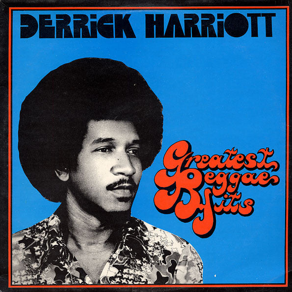 Image of Front Cover of LP - VG/G+ - DERRICK HARRIOTT, Greatest Reggae Hits (Trojan Orange / White; TRLS 116, UK 1975, Laminated Sleeve), Marks on disc.Wear to sleeve with multiple light creases & ringwear. tape on sleeve,  - 4146055S