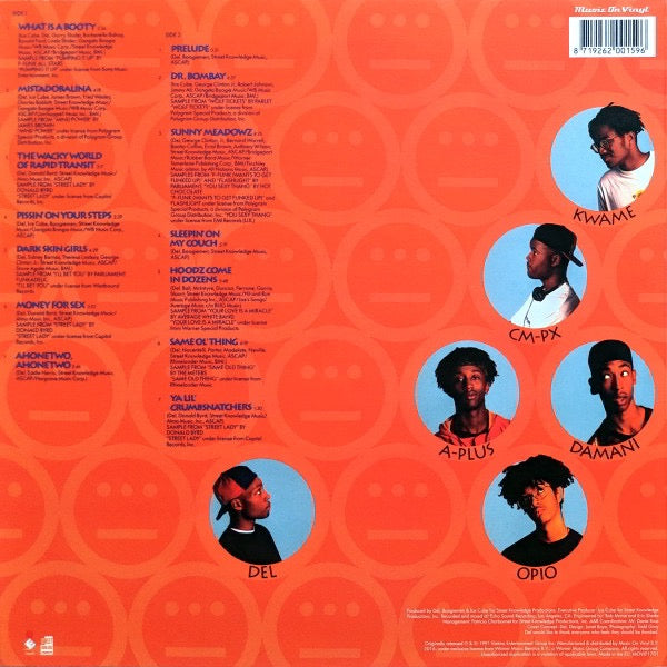 Image of Back Cover of LP - VG+/VG+ - DEL THA FUNKE� HOMOSAPIEN, I Wish My Brother George Was Here (Music On Vinyl; MOVLP1701, Europe 2016 Reissue), ,  - 4216733C