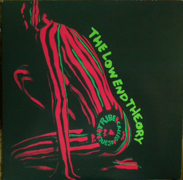 Image of Front Cover of 0215214C: 2xLP - TRIBE CALLED QUEST, The Low End Theory  (Jive; 01241-41418-1, US 1996 Reissue, Remastered, B&W Label) Strong G+ discs have light marks only.  VG/G+